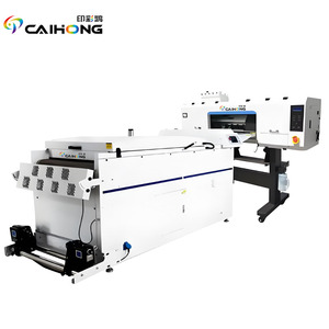 Impresora de camisetas DTF de rollo a rollo 4 I3200 con tinta blanca, impresión de 600 mm, impermeable, con agitador y secador automáticos para transferencia de calor - Product Image 1
