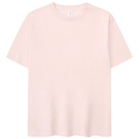 230GSM Camisetas de algodón de gran tamaño personalizadas para hombres Camiseta de alta calidad con cuello redondo de peso pesado Camisetas con logotipo propio personalizado
