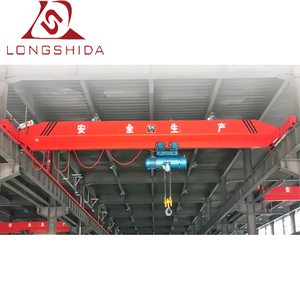 Grúa de pórtico eléctrica de una sola viga, monorriel, taller, almacén, grúa puente, 1-20 toneladas, Motor de elevación, 32T, 25m, PLC de elevación - Product Image 1