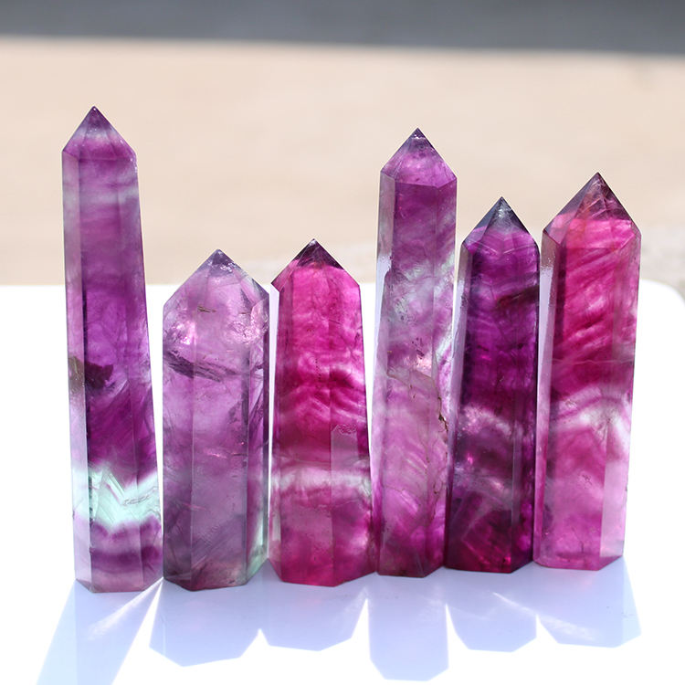 ITCLEYMDZV Roter Turmalin Kristall-Turm 8-9cm - Dekoration Für Zuhause & Büro