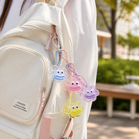 Nouveauté 2026 : Jouet Squishy Patte de Chat Translucide à Grande Bouche, Breloque Anti-Stress Souple pour Enfants