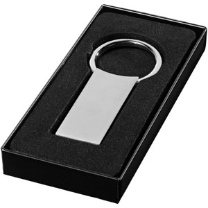 Llavero Metálico Rectangular Sin Marca Modelo 118032-1 Elegante - Product Image 1