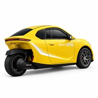 GT5 Tricycle Électrique à Propulsion Arrière, Batterie Lithium-Ion, Adapté aux Personnes Âgées, Carrosserie Fermée, Conforme aux Normes EEC/GCC