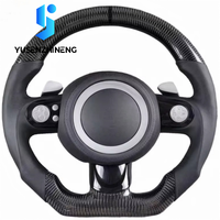 Volant de voiture personnalisé en cuir et fibre de carbone forgée pour Mini Cooper Jcw R50 R52 R53 R55 R56 R57 R60 R61 F55 F56 F57 F54 F60