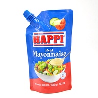 Pochette debout de haute qualité Doy Pack Sachets de mayonnaise sacs d'emballage paquet de pâte de tomate sacs de Sachet de ketchup