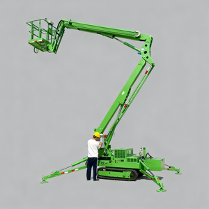 고강도 관절 암 공중 작업 플랫폼 18M 20M 건설 리프팅 장비 크롤러 스파이더 붐 리프트 - Product Image 6