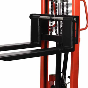 Penjualan Panas 1-3T Portable Self-Load Manual Hand <span class=keywords><strong>Stacker</strong></span> Forklift Hydraulic Pallet <span class=keywords><strong>Stacker</strong></span> untuk Tugas Ringan - Product Image 3