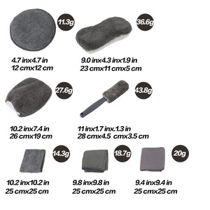 <span class=keywords><strong>Autorich</strong></span> ชุดอุปกรณ์ขัดแวกซ์9ชิ้นสำหรับทำความสะอาดเครื่องล้างรถ - Product Image 5