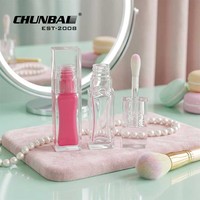 Écologique 10G Mini Mat Liquide Rouge À Lèvres Tube Unique Personnalisable En Plastique Private Label Bling Gloss Vide Cas pour Cosmétique