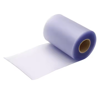 Rideaux en PVC givré axés sur la confidentialité, avec option bord rond/coupé, service de découpe de moulures, 50m par rouleau pour cloisonnement d'atelier