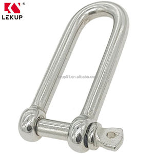 เหล็กกล้าไร้สนิม 304/316 ตัวล็อคแบบ D ปรับได้ ตัวล็อคแบบ U/D พร้อมสลักนิรภัย ตัวล็อคแบบ D ยาว - Product Image 1