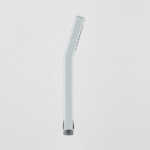 Pommeau de douche rectangulaire intégré moderne 1 mode, design minimaliste et lignes épurées, avec système d'économie d'eau pour salle de bain - Product Image 3