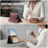 Étui de téléphone rétro CaseMe pour iPhone Duo avec étui à rabat magnétique pour carte de crédit pour iPhone Duo