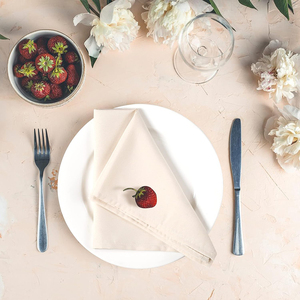 Personnalisé 100% Lin Blanc Lavable Serviette De Table Réutilisable Serviettes En Textile De Coton pour Les Mariages Et Les Événements De Restaurant - Product Image 4