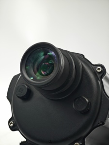 Proyector LED de Logotipo Gobo de 200W para Exteriores, IP65 Impermeable, Luz RGBW Blanca Cálida, Activación por Sonido, Rotación, Publicidad para Negocios 2 - Product Image 2