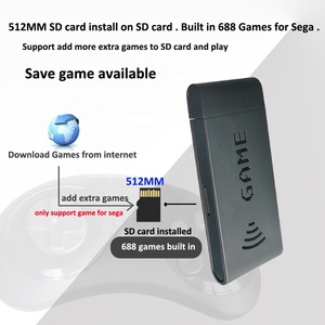 Miniconsola de videojuegos Sega, mando inalámbrico, 16 bits, Retro, para <span class=keywords><strong>MEGA</strong></span> <span class=keywords><strong>DRIVE</strong></span> - Product Image 5