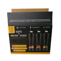 Individuell Bedruckte Wellpappe-Weinkartons Faltbare Verpackung für Spirituosen Whisky Rum Bier Flaschenversand