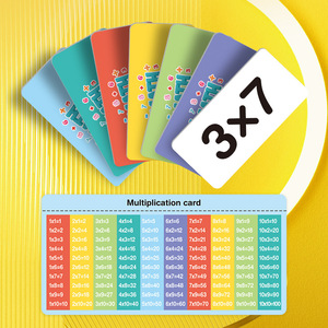 Tablero de aprendizaje de multiplicación FD177, juego de práctica de tabla de multiplicar de 1 a 10 para niños de 4 a 7 años, juguete educativo de matemáticas - Product Image 2