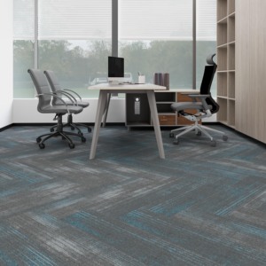 Solusi nilon karpet Hotel Dye karpet ubin lantai kelas tinggi kantor mewah rumah persegi karpet ubin - Product Image 5