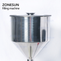 ZONESUN A03 Machine de Remplissage Manuelle 50ML pour Pâtes Cosmétiques, Crèmes et Liquides
