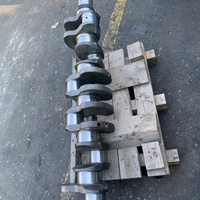 Vilebrequin forgé 6211-31-1010/6211311010 qualité OEM MiBo compatible avec moteurs S6D140 SA6D140 SAA6D140, chargeuse WA500-1, bulldozer D155A-3 D155A-5