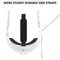 Sangle de tête de batterie 6000mAh de confort supérieur pour la charge Meta Quest 2 pour les accessoires VR pour les joueurs en boîte