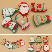 Jouet en peluche de Noël à la catnip pour chat, jouet de dentition rembourré, cadeau de Noël pour chat, jouets d'enrichissement
