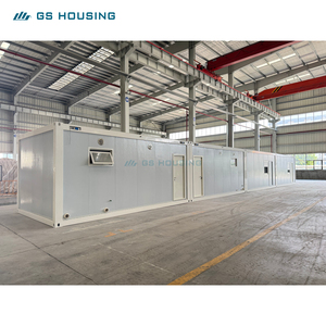 Casa Contenedor <span class=keywords><strong>de</strong></span> Lujo <span class=keywords><strong>de</strong></span> 2 Pisos, <span class=keywords><strong>3</strong></span> Dormitorios, 2 Baños, 40 pies, Construcción <span class=keywords><strong>de</strong></span> Acero con Panel Sándwich, Instalación Rápida, Uso en Hoteles, Oficinas y Exteriores - Product Image 1