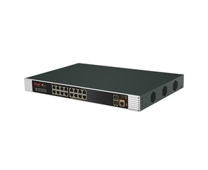 Switch PoE industriel économique 16G RJ45 2SFP Console 256G 6KV IP40 Contrôle par application CCTV - Product Image 1
