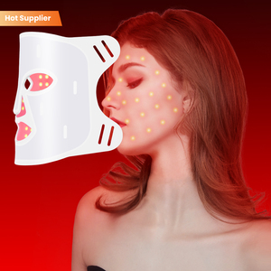 IDEATHERAPY TLM200-K 510K 630 415 830nm Máscara Facial Infrarroja de Silicona con LED, Máscara de Terapia de Luz Roja para <span class=keywords><strong>Centro</strong></span> de <span class=keywords><strong>Belleza</strong></span> - Product Image 2