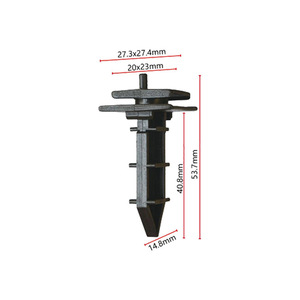 Smooth Sailing Automotive Interior Panel <b>Clips</b> D672 PA66 Universal Fixing For <b>Car</b> Wheel Arch Trim - Product Image 2