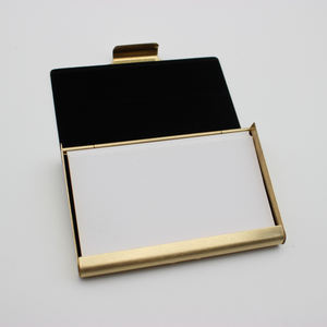 <strong>Brass</strong> Bronze Red Copper Metal Pocket Name <strong>Business</strong> <strong>Card</strong> Holder <strong>Case</strong> - Product Image 3