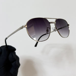 Gafas de sol de aviación SPUKA 2012 de lujo con doble puente para hombre, protección UV, montura moderna, logotipo personalizado - Product Image 6