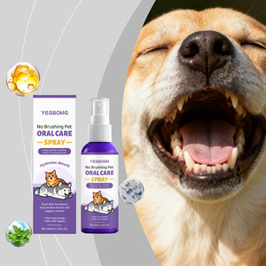 Spray Dental para Perros YEGBONG, Cuidado Bucal Suave, Limpieza, <span class=keywords><strong>Aliento</strong></span> Fresco, Uso Diario - Product Image 1