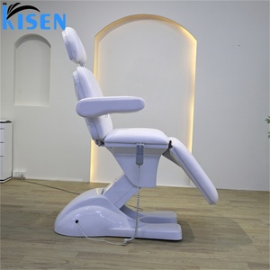 Kisen Luxury Modern Salon Spa Bed 3-Motor High-Density Sponge Metal Frame <b>Electric</b> Massage <b>Table</b> - Product Image 6