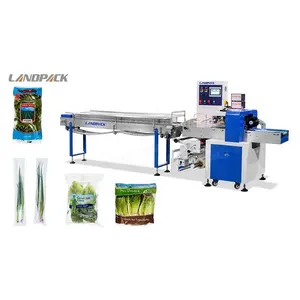 Pneumatic For Strawberry Lettuce Vegetable Sweet Corn Packaging Packing Machines Machine