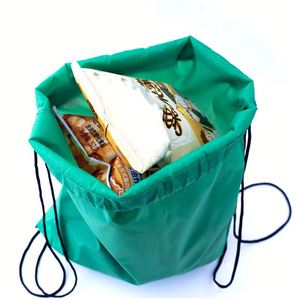 Large Drawstring <b>Bag</b> Sport Gym Swimming Waterproof Custom Polyester Non Woven Polyester Gym Drawstring <b>Bags</b> - Product Image 6