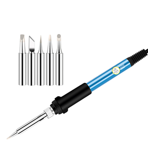 Pistola de soldar eléctrica de 60W, 110V, 220V, máquinas de pirograbado, herramienta de pluma para quemar madera, cautina, barata - Product Image 5