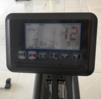Máquina de entrenamiento de ejercicio comercial, equipo de gimnasio, remo, parada de viento