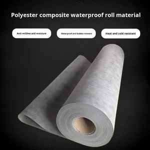 Rolo de Tecido Impermeável de Polietileno e Polipropileno SBC à Prova de Umidade para Reparo de Vazamentos em Telhados, Porões, Cozinhas, Banheiros e Piscinas - Hebei - Product Image 3