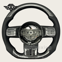 Vente chaude Volant en Fiber De Carbone Convient pour Jeep Grand Cherokee SRT Wrangler JK JL XJ Gladiator Renegade Trackhawk