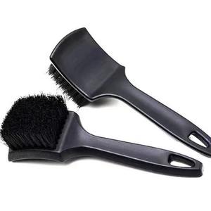 Brosse à pneus Town Head à poils rigides en PP noir pour le lavage de voitures et le nettoyage des tapis de sol - Product Image 1