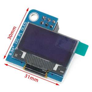 Módulo Raspberry <span class=keywords><strong>P</strong></span>, Pantalla OLED I2C SSD1306 de 0.96 Pulgadas, 128 x 64, Pantalla Azul para Raspberry Pi 4B 3B <span class=keywords><strong>Zero</strong></span> 2 W - Product Image 5