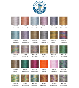 Đồ trang sức chủ đề lajin sáp Polyester chủ đề M80(0.80mm) 35 m/cuộn DIY handmade chủ đề - Product Image 2