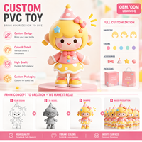 Caja Sorpresa con Figuras de PVC Impresas en 3D, Hechas a Mano, de 7-12 cm, Lindas, Ecológicas, Personalizadas, Creativas, Mini, Personalizables