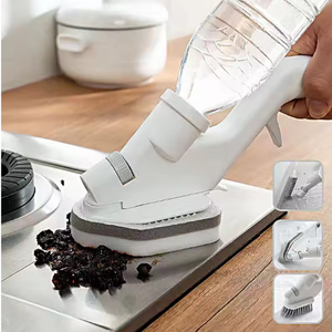 Kitchen <b>Bathroom</b> Replacement Spare Parts Water Spray Brush Scrubber Brushes Set Window Cleaning Tools Cleaning Brush - Product Image 2