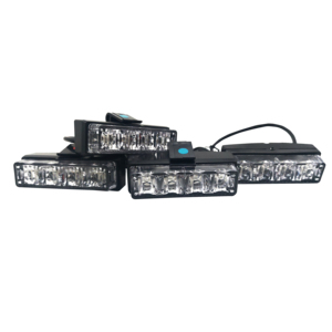 16 Led Strobe Cảnh Báo Ánh Sáng 12-24V Strobe Lưới Tản Nhiệt Nhấp Nháy Thanh Xe Tải Xe Đèn Tùy Chỉnh Màu LED Giao Thông Ánh Sáng Cho Xe - Product Image 4