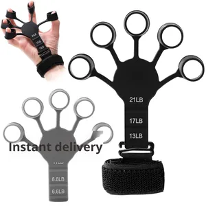 Fortalecedor de Dedos y Muñecas de Silicona Hueca de 5 Dedos, Equipo de Ejercicio para Baloncesto - Product Image 2