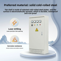 Armoire de distribution d'énergie personnalisée IP44 380V, panneau de commande électrique industriel XL-21 pour l'éclairage des installations industrielles