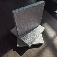 Panneau sandwich pour conduits HVAC, double face, en aluminium et polyuréthane, résistant au feu, écologique, pour extérieur